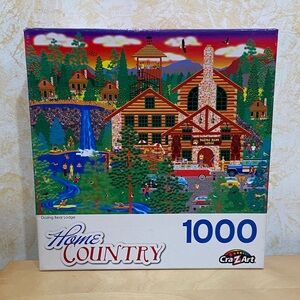 Home Country - Dozing Bear Lodge - 1000-Piece Puzzle